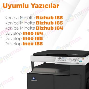 Konica Minolta TN-116 Toner Tozu 1000GR./ BizHub 164 / BizHub 165 / BizHub 185