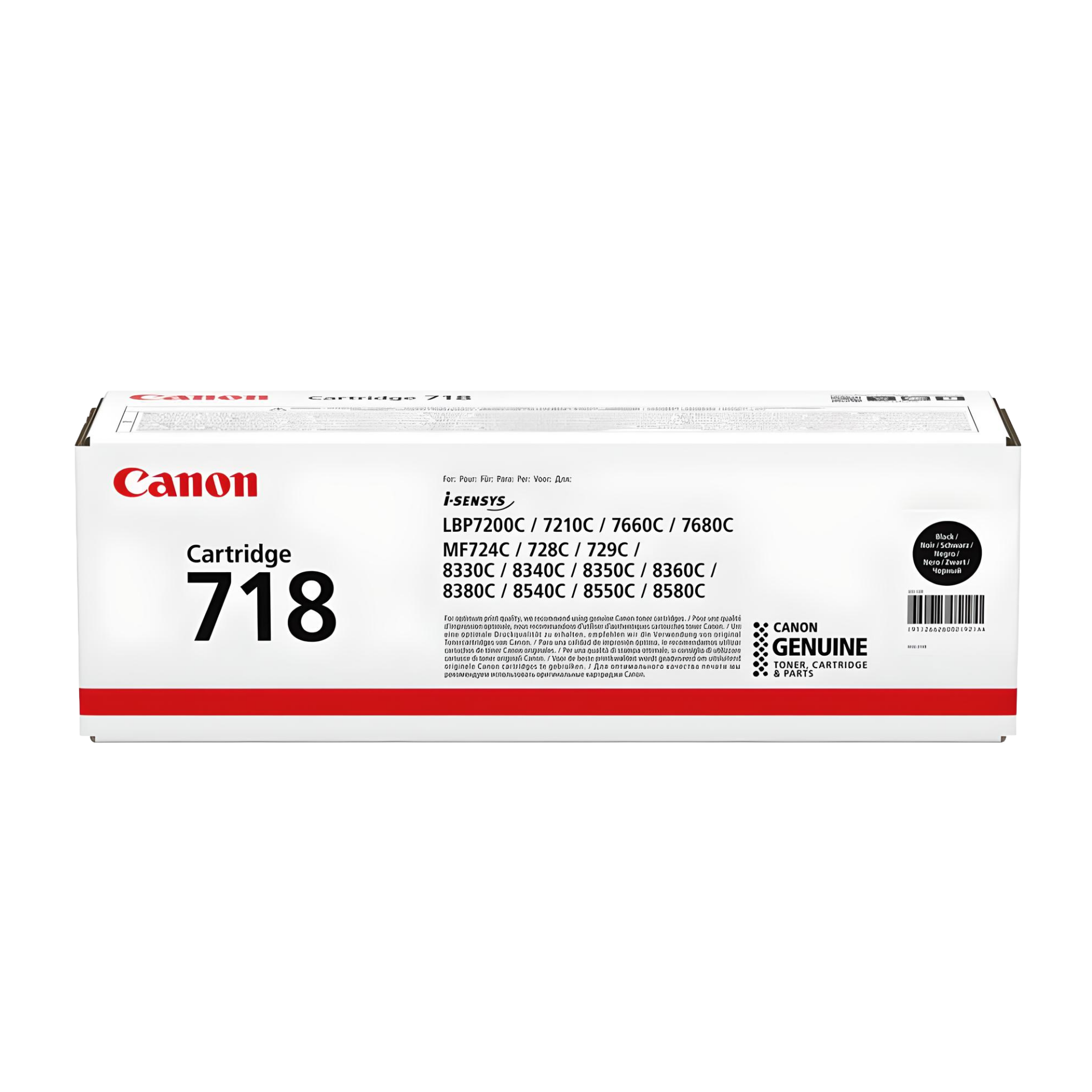 Canon CRG-718 OrijinalToneri  Toneri Siyah/ LBP-7200 / 7210 / 7680 / MF8340 / 8350 / 8360 / MF724 / M726