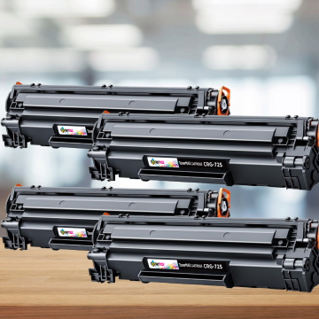 Canon CRG-725 Muadil Toner 4'lü Paket /MF-3010 / LBP-6000 / LBP-6020/ LBP-6030