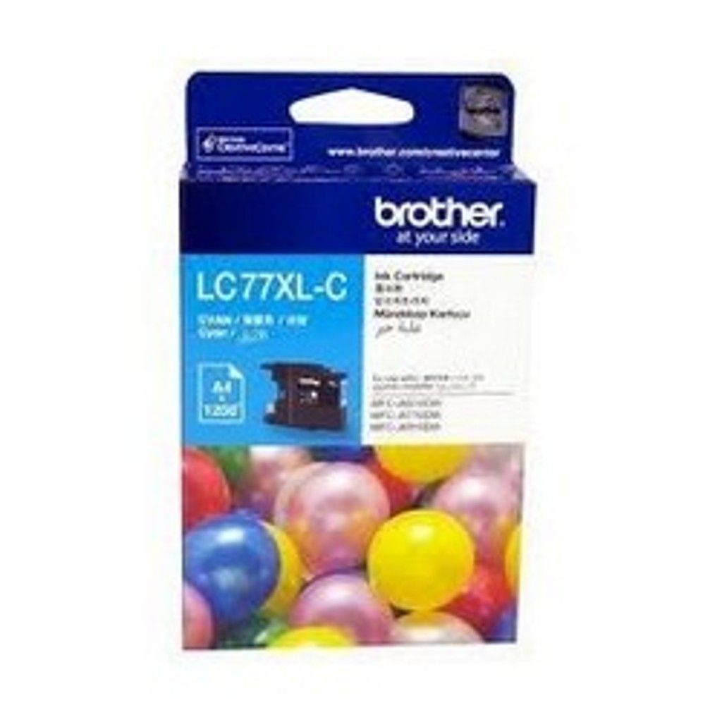 Brother LC77XLC Orijinal Mavi Kartuş