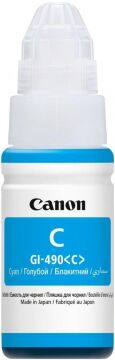 Canon GI-490 Orjinal Mavi Mürekkep / Pixma G1400 / G2400 / G3400
