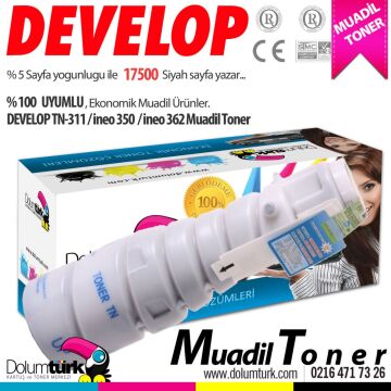 Develop TN-311 / İneo 350 / İneo 362 Muadil Toner