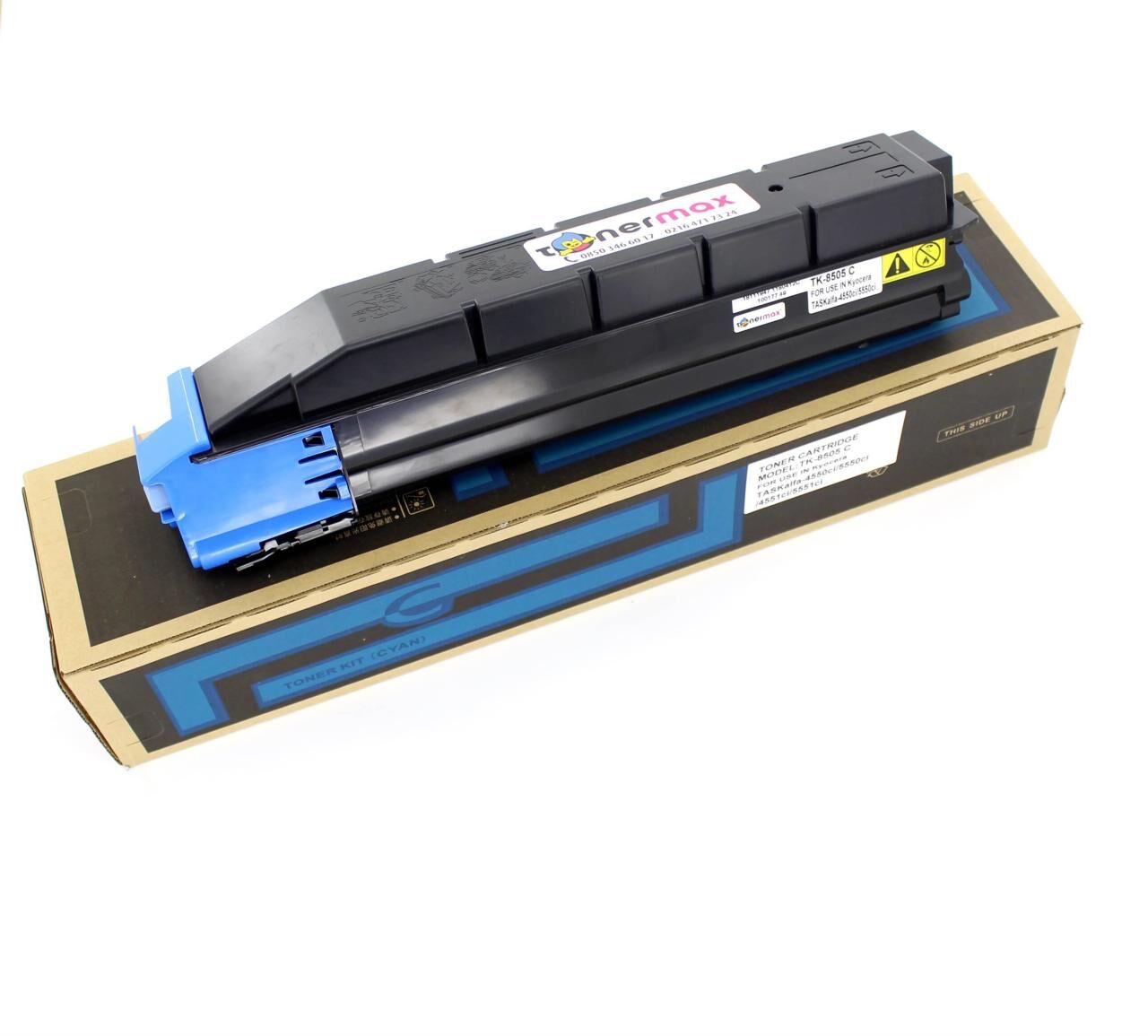 Kyocera TK-8505 Mavi Muadil Toner/ TaskAlfa 4550 / 4551 / 5550 / 5551