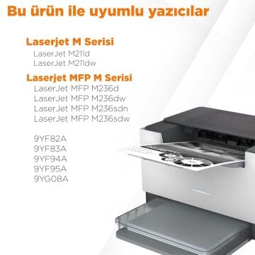 Hp 136A-W1360A Çipsiz Muadil Toner / M211 / M236