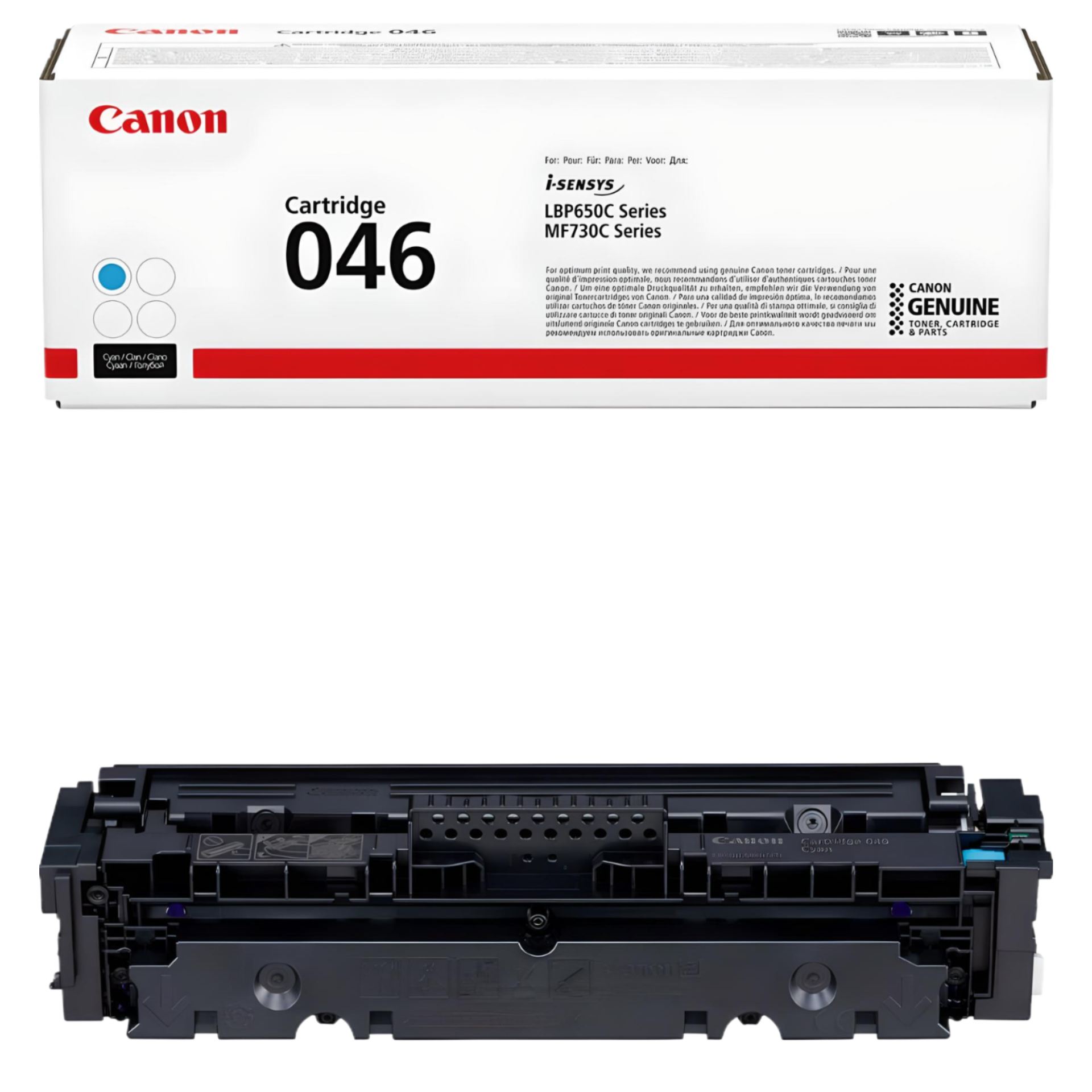 Canon CRG-046H Orjinal Toner Mavi / LBP653 / LBP654 / MF732 / MF734 / MF735