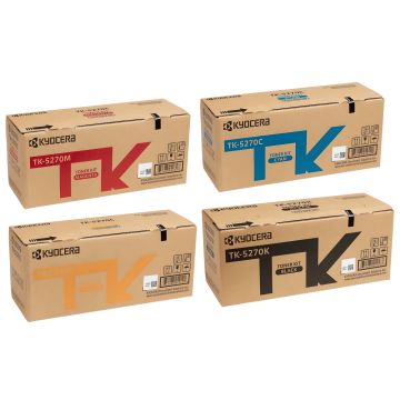 Kyocera TK-5270 Orijinal Toner Takım / Ecosys M6230 / M6630 / P6230