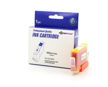 Hp 655 CZ112A /4615 /4625 /5525 /6520 /6525 Sarı Muadil Kartuş