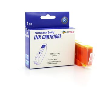 Hp 655 CZ112A /4615 /4625 /5525 /6520 /6525 Sarı Muadil Kartuş