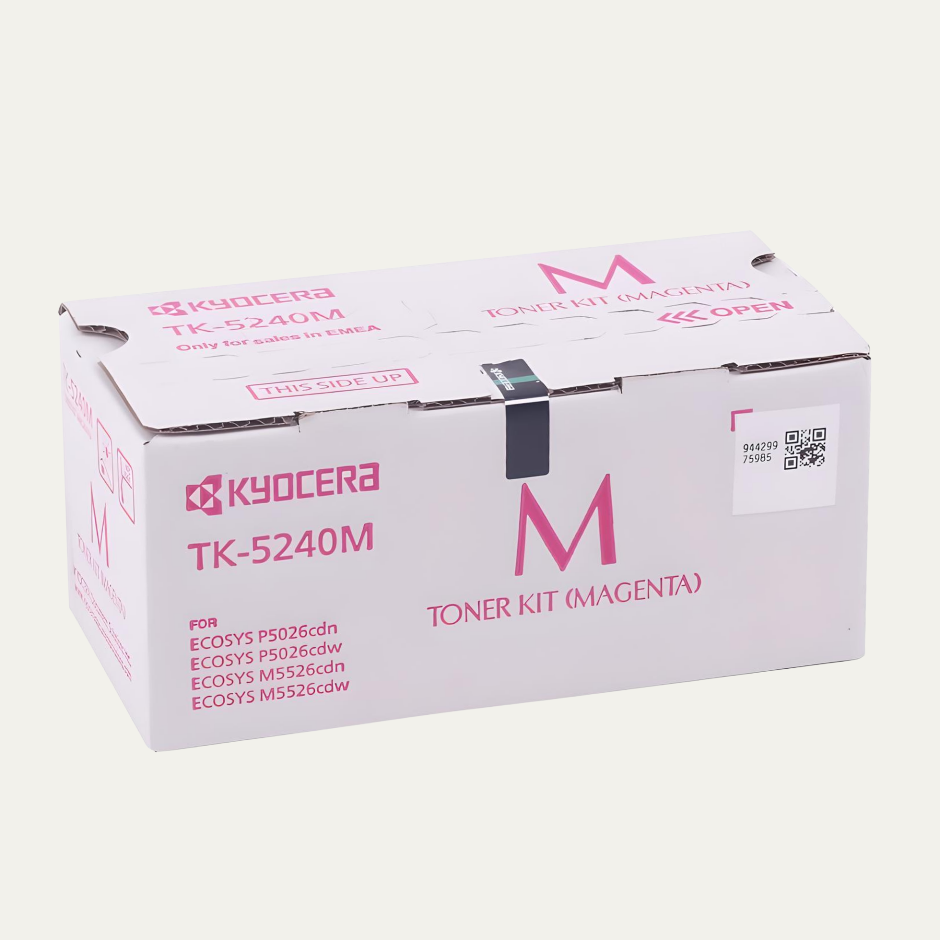 Kyocera TK-5240 Kırmızı Orijinal Toneri / Ecosys M5526 / P5026