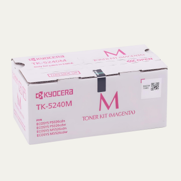 Kyocera TK-5240 Kırmızı Orijinal Toneri / Ecosys M5526 / P5026