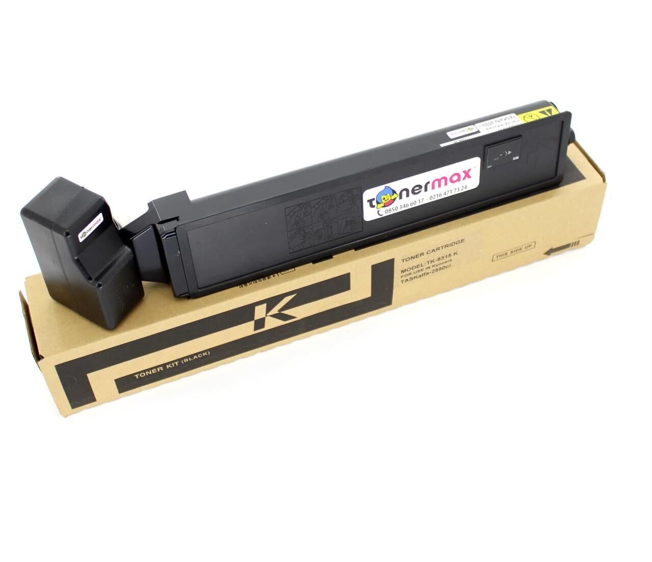 Kyocera TK-8315 Siyah Muadil Toneri / TaskAlfa 2550ci