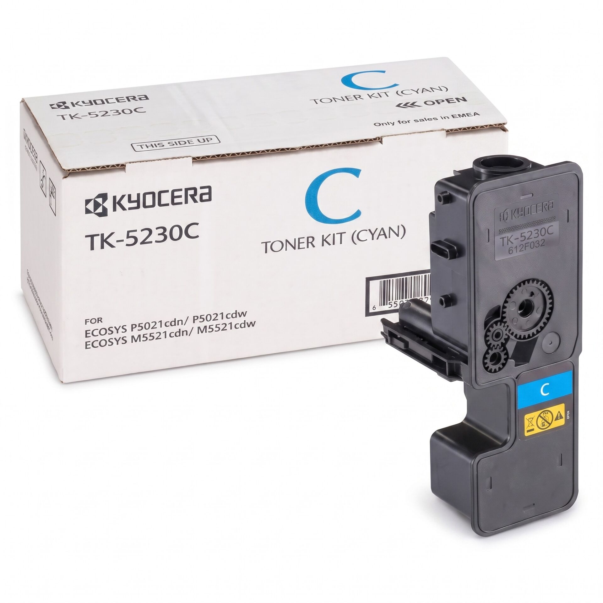 Kyocera TK-5230 Uyumlu Mavi (Cyan) Yüksek Kapasiteli Orijinal Toner