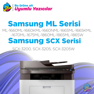 Samsung 104 / MLT-D104S / ML-1660 / ML-1665 / ML-1670 / ML-1675 A Plus Muadil Toneri