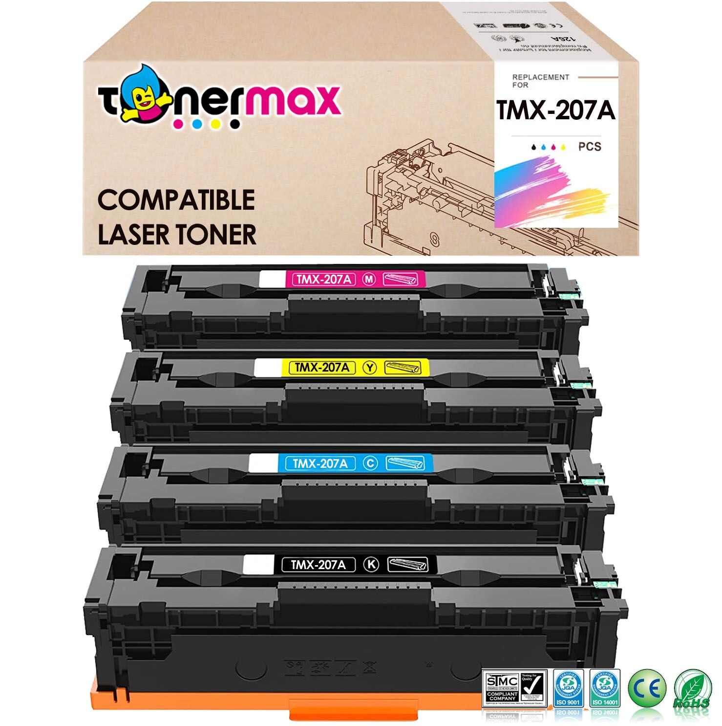 Hp 207A Muadil Toner Takım- Çipsiz/ Laserjet M255 / M282 / M283