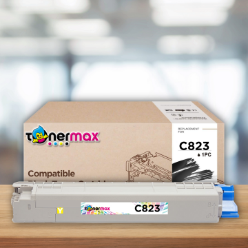 OKI 46471105 Muadil Toner Sarı   -   C823  /  C833  /  C843