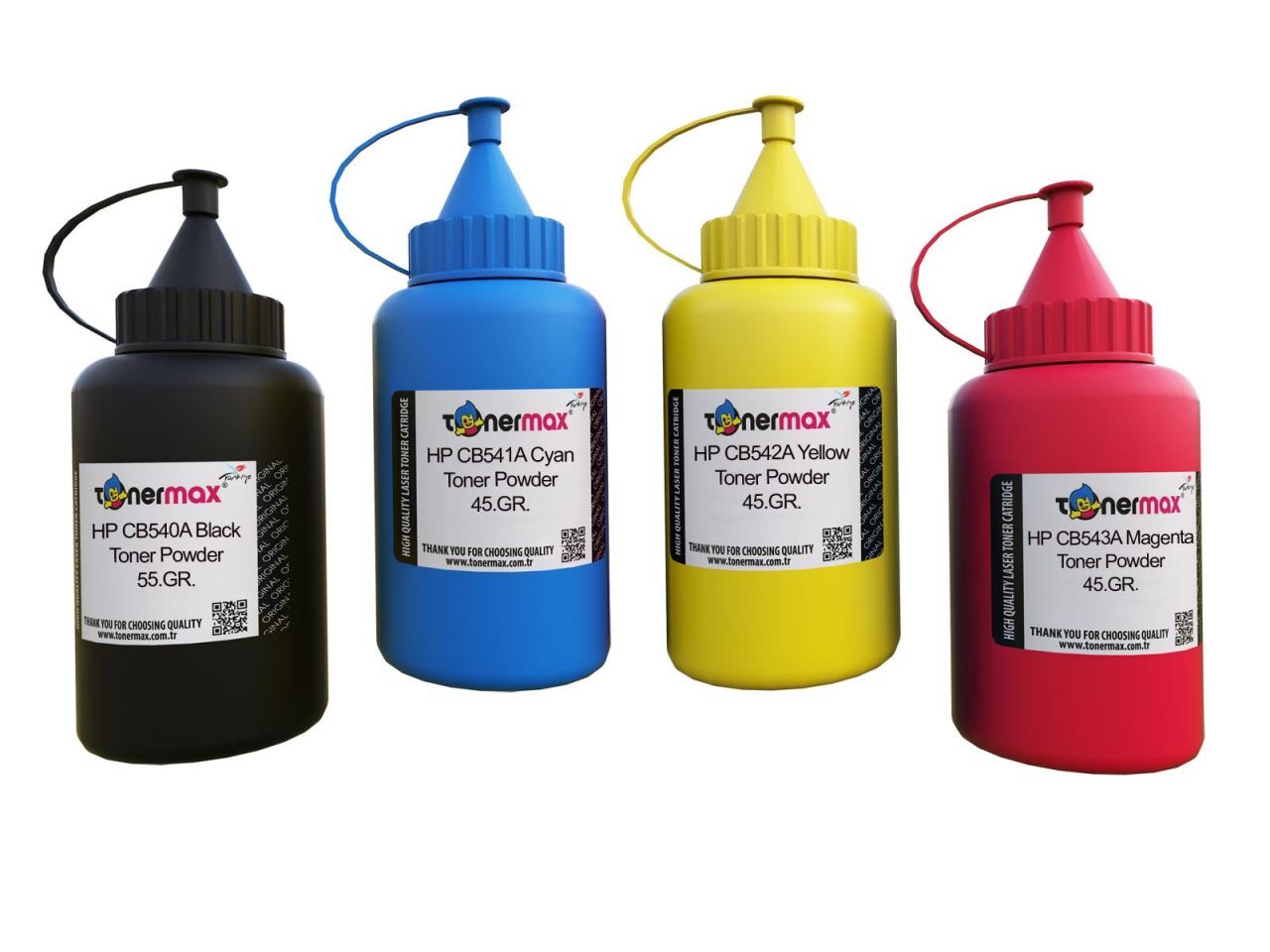 HP 125A CB540A Toner Tozu Set/ CP1215 / CP1515 / CM1312