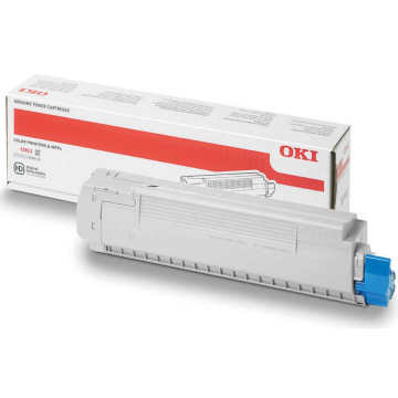 OKI 46471107 Orjinal Toner Mavi-   C823  /  C833  /  C843