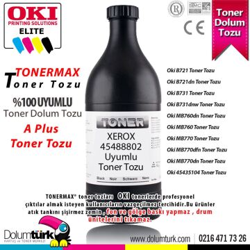 Oki B721 Toner Tozu 250GR./ B731 / MB760 / MB770