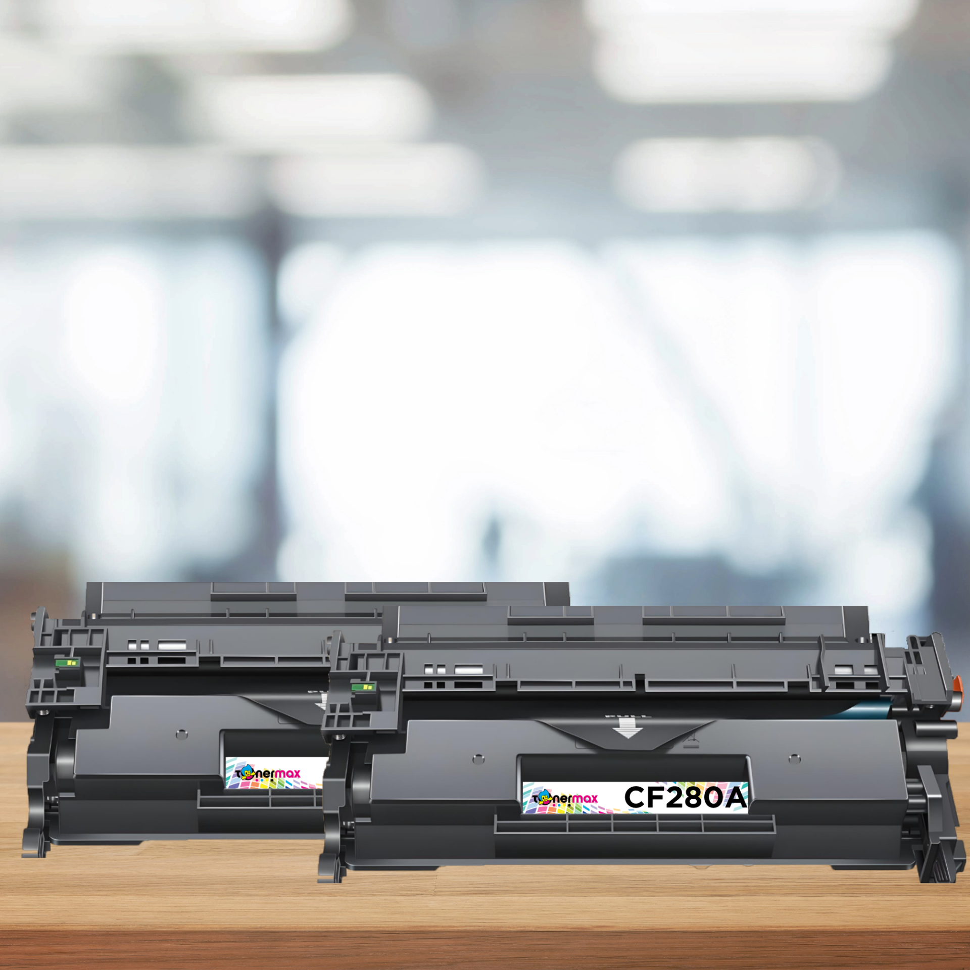 HP 80A / CF280A / Pro 400 M401 / M425 Muadil Toneri - 2'li Paket