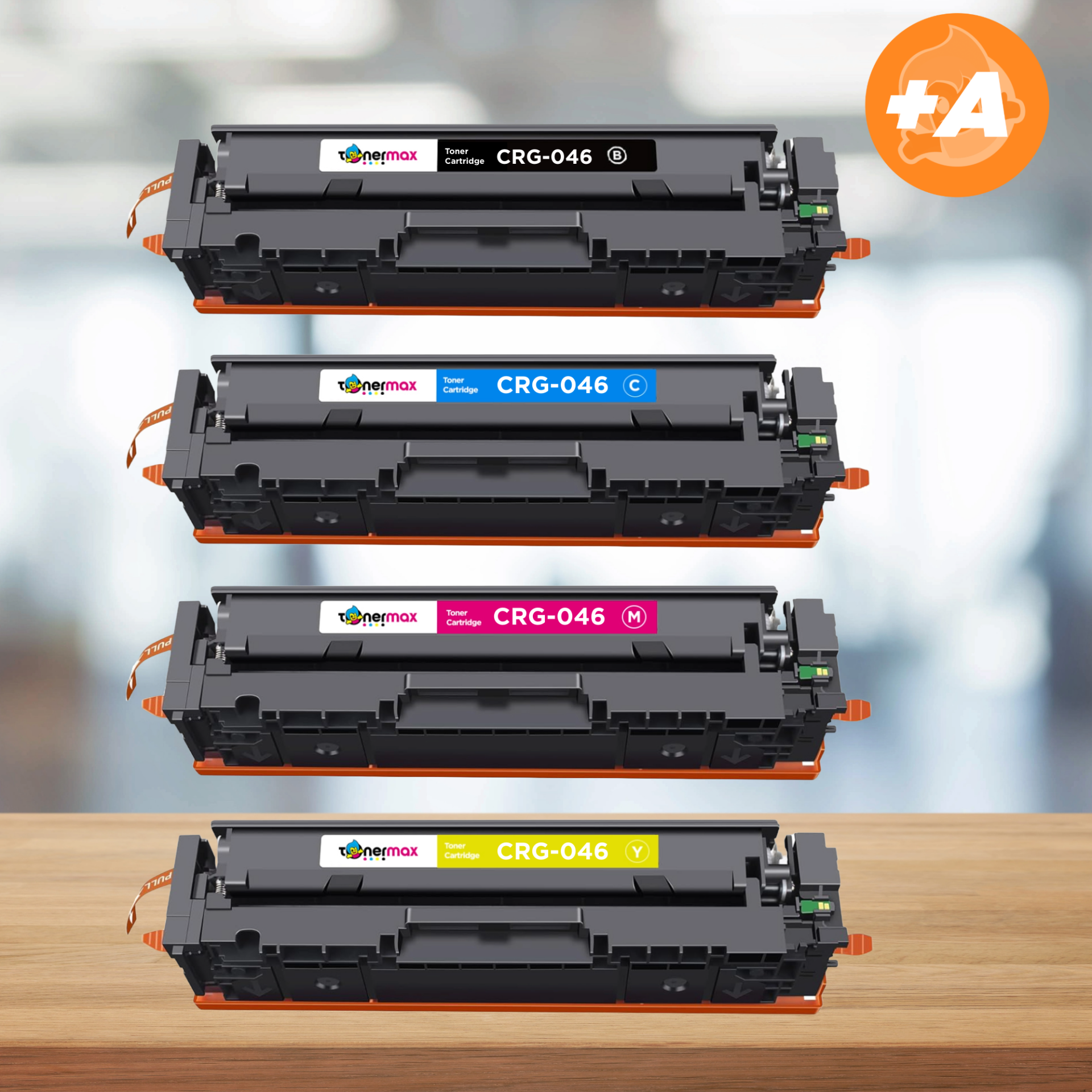 Canon CRG-046  Muadil Toneri Set - A Plus/ LBP653 / LBP654 / MF732 / MF734 / MF735
