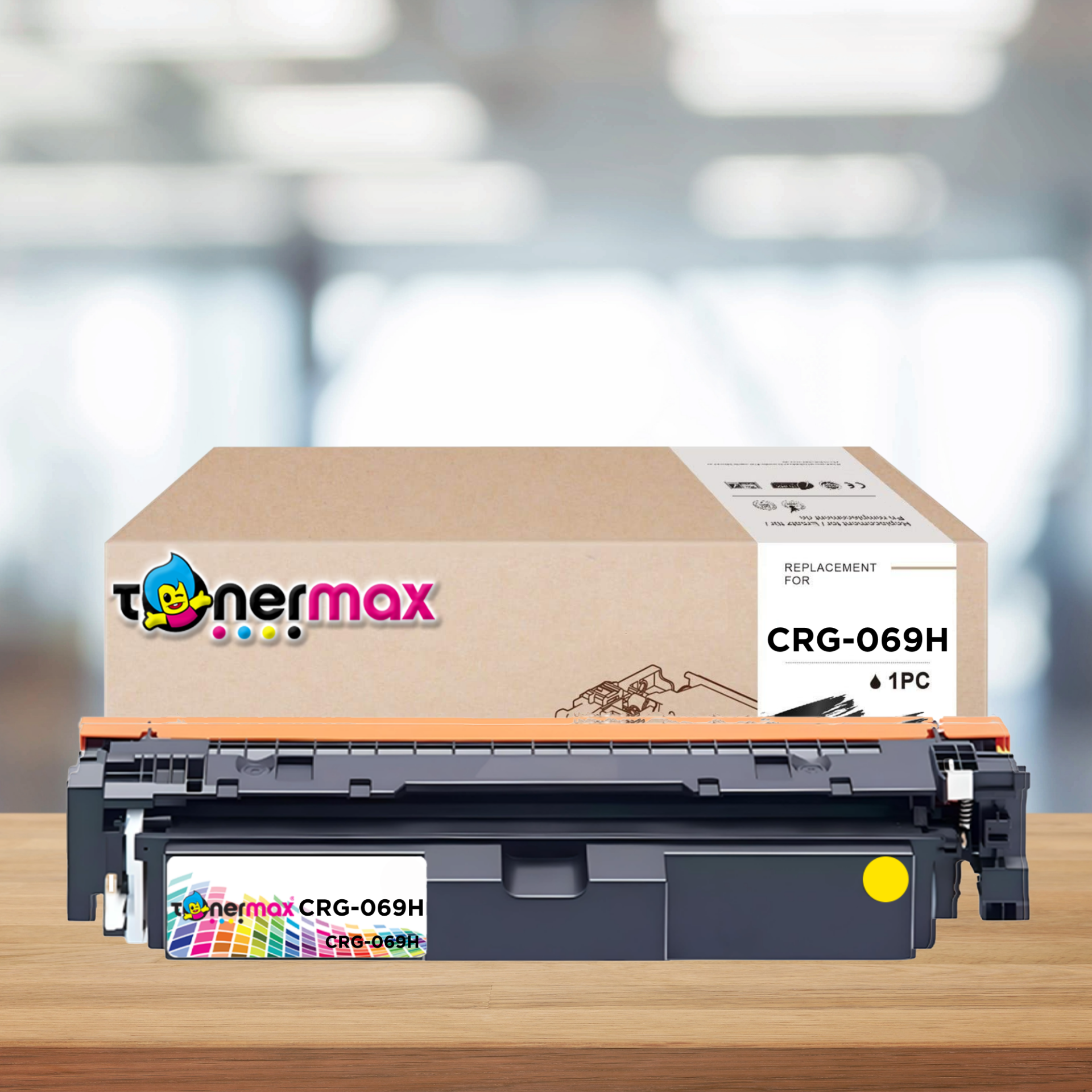 Canon CRG-069H Muadil Toner Sarı - Çipsiz/ 5094C002 /LBP673Cdw /MF752Cdw /MF754Cdw