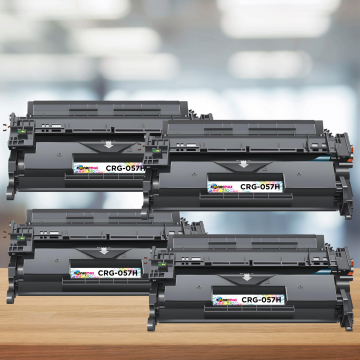 Canon CRG-057H Muadil Toner 4'lü Paket Çipli / LBP223 / LBP226 / LBP228X / MF443 / MF445 / MF446 / MF449 / MF453dw / MF455dw