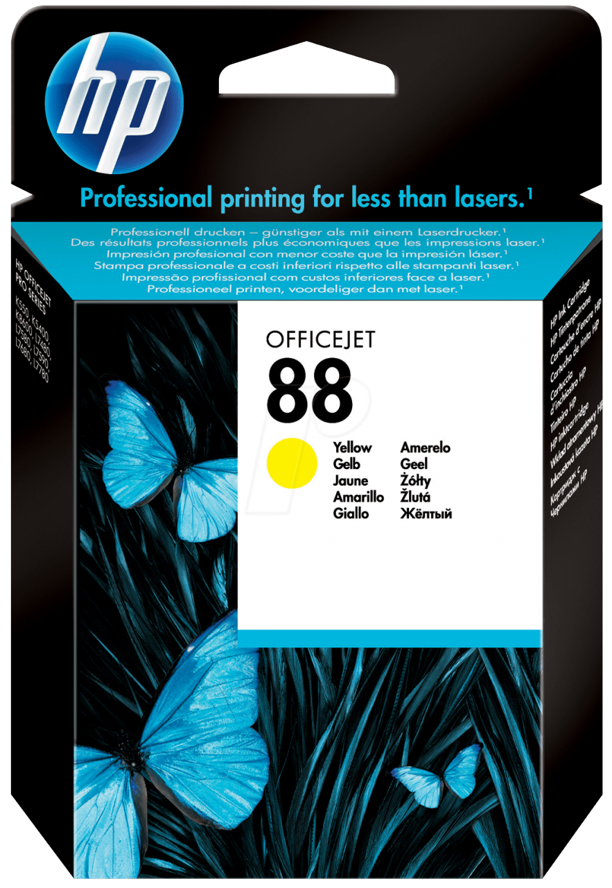 HP 88 C9388A Sarı Orjinal Kartuş