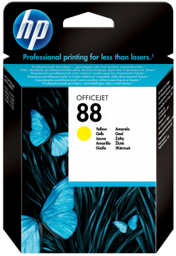 HP 88 C9388A Sarı Orjinal Kartuş