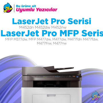 Hp 413X - CF413X Muadil Toner Kırmızı / M377 / M452 / M477