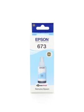 Epson T6735 / L800 / L805 / L810 / L850 / L1300 / L1800 Açık Mavi Mürekkep Tüpü 70ml
