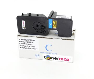 Kyocera Mita TK-5220 Mavi Muadil Toner / Ecosys P5021 / M5521