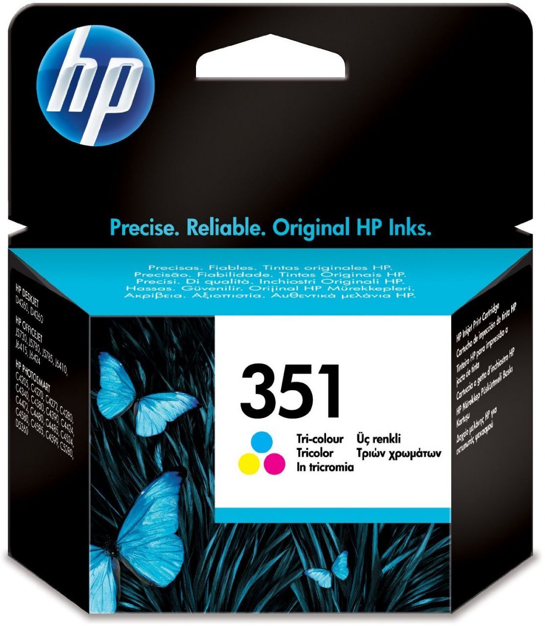 HP 351 CB337E Renkli Kartuş / Spot