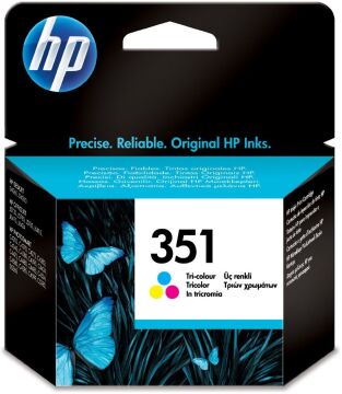 HP 351 CB337E Renkli Kartuş / Spot