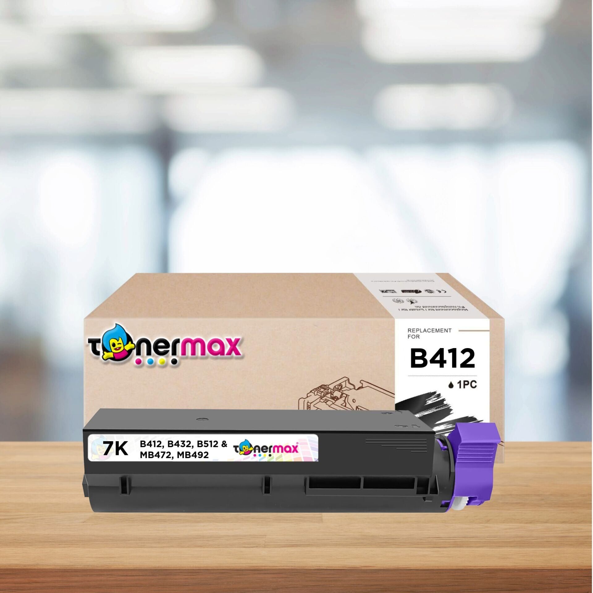 OKI 45807120 Muadil Toner 7K / B412 / B432 / B512 / MB472 / MB492