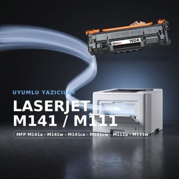 Hp 150A W1500A Muadil Toner - AA Plus / LaserJet MFP M141a /M141w  / M111a / M111w