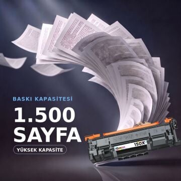 Hp 150X W1500X Muadil Toner / LaserJet MFP M141a  / M141w / M111a / M111w - AA Plus