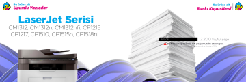 HP 125A CB540A  / CP1215 / CP1515 / CM1312 Siyah Muadil Toneri - Çipsiz