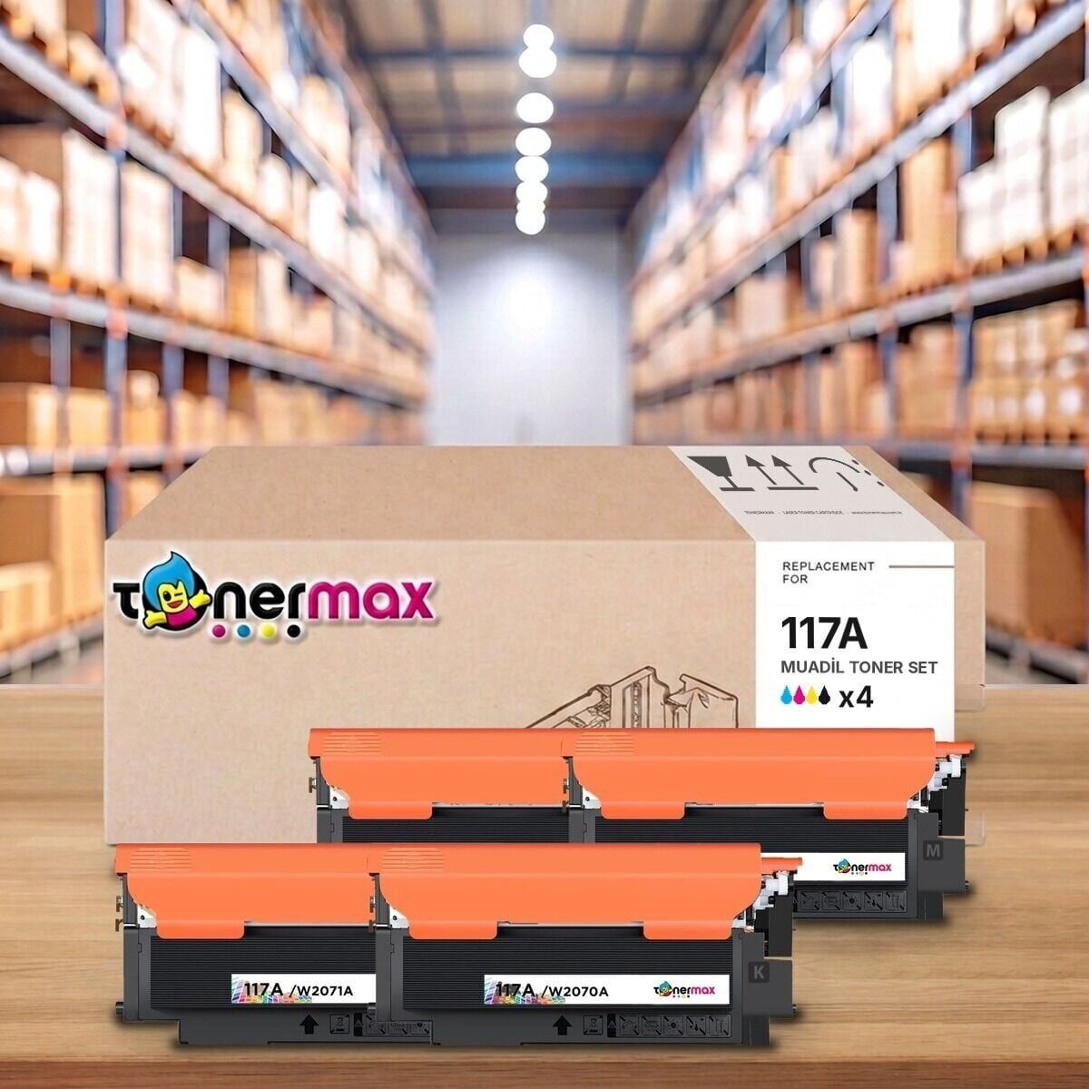 Hp 117A W2070A Set Muadil Toner/ Hp 150a / 150nw / 178nw / 179fn