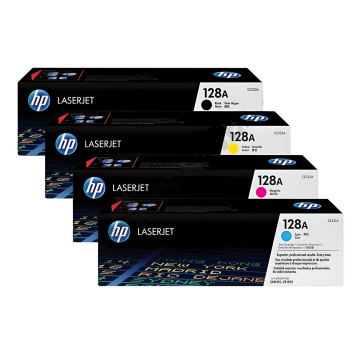 HP 128A / CM1415 / CP1525 / CE320A Set OrjinalToneri