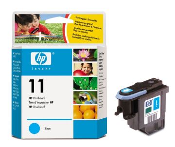 HP 11 C4811A Mavi Orjinal Baskı Kafası - Spot