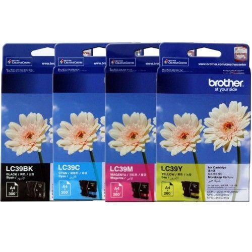 Brother LC39 Orjinal Kartuş /  DCP-J125 / 315W / 515W / MFC-J220 / 265W / 410 / 415W Orjinal Mürekkep Kartuşu