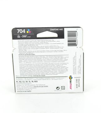 HP 704 CN693A Renkli Orjinal Kartuş/ HP Deskjet 2060 / K110a / J510