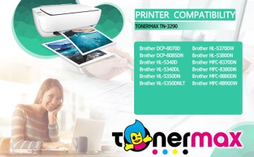 Brother TN-3290 Muadil Toner /TN650 / HL5340 /HL5350 /HL5370 /HL5380 /DCP8070 /DCP8085 /MFC8370 /MFC8380 /MFC8880 /MFC8890