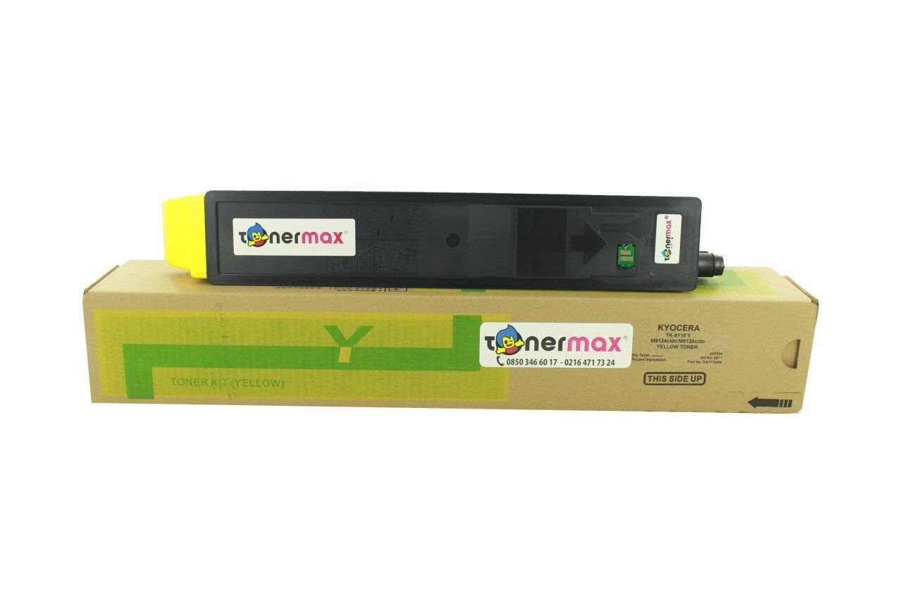 Kyocera TK-8115 Muadil Toner Sarı / ECOSYS M8124cidn / M8130cidn
