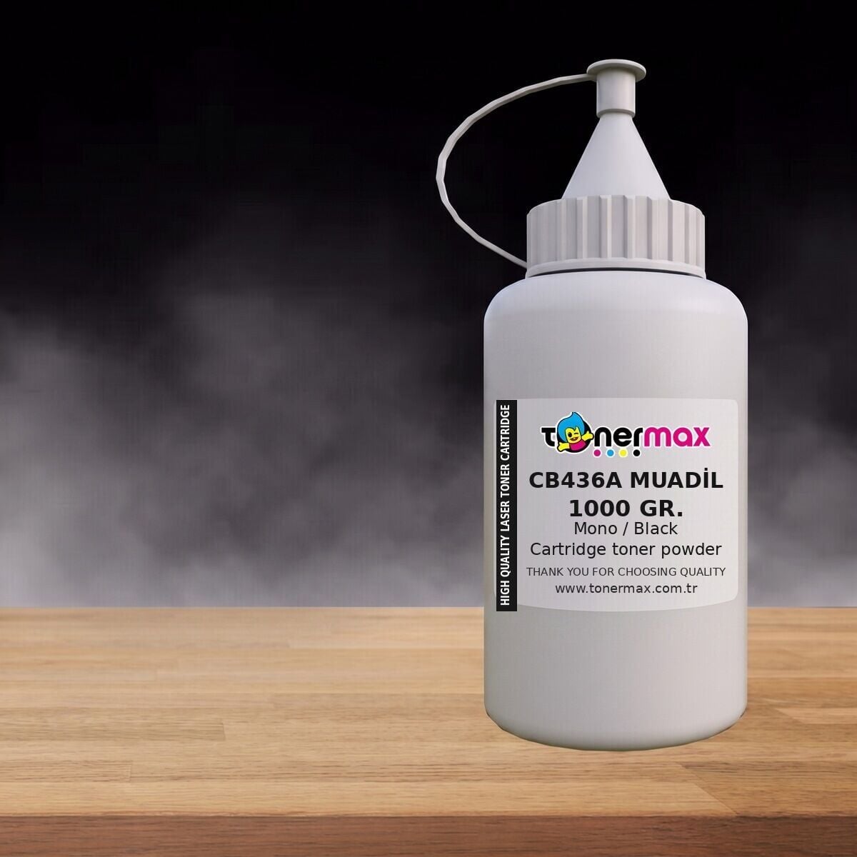 TonerMAX® CB436A Toner Tozu 1000GR (Muadil Tonerler İçin)