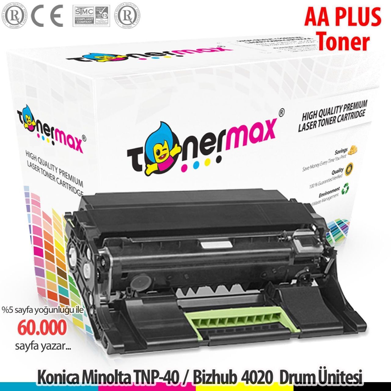 Minolta TNP-40 /Bizhub 4020 Muadil Drum Ünitesi