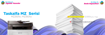 Kyocera TK-8455  Muadil Toner Sarı /TASKalfa MZ2501ci, / TASKalfa MZ3501c
