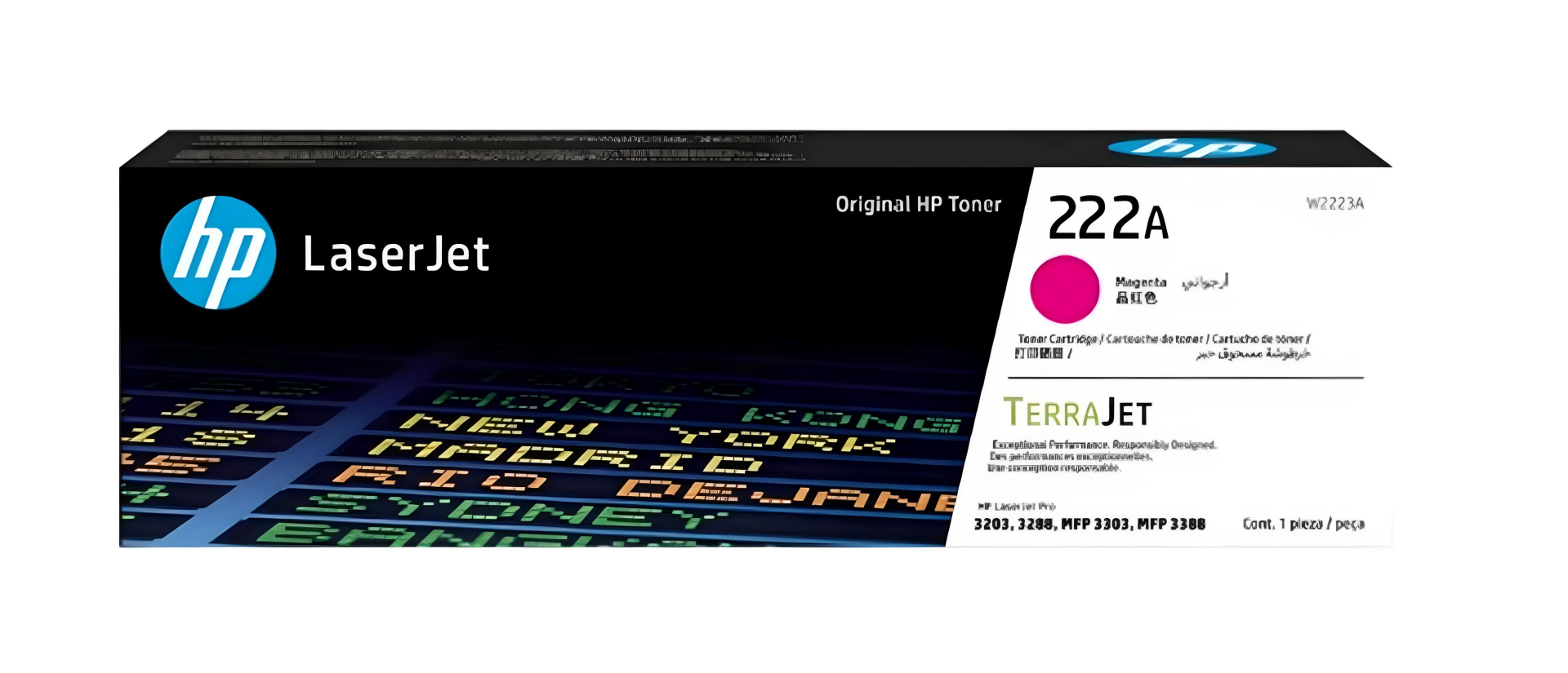 Hp 222A - W2220A  Orjina Toner Kırmız / LaserJet Pro 3201 |3204 | 3288 | 3303﻿-
