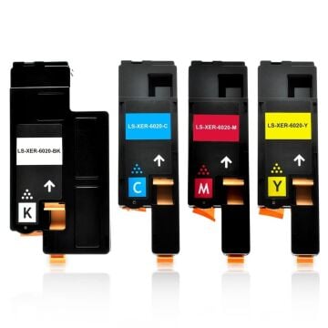 Xerox 6020 Muadil Toner Set/ 6022 / 6025 / 6027