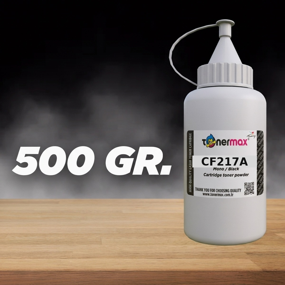 TonerMAX® CF217A Toner Tozu 500GR (Muadil Tonerler İçin)